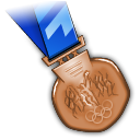 bronze,medal,award icon