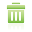 bin, green icon