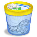 papelera,llena icon