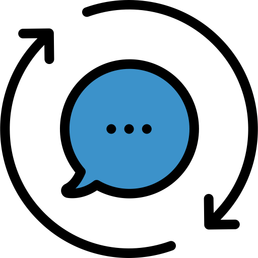 Chat svg vector icon