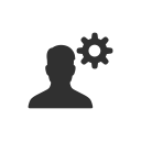 facebook, fb, privacy settings, settings svg vector icon