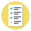 checklist, document, exam, form, report, test svg vector icon