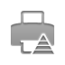 printer,pyramid icon