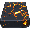 volcanic,firewire,drive icon