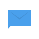 chat, envelope, inbox, message svg vector icon
