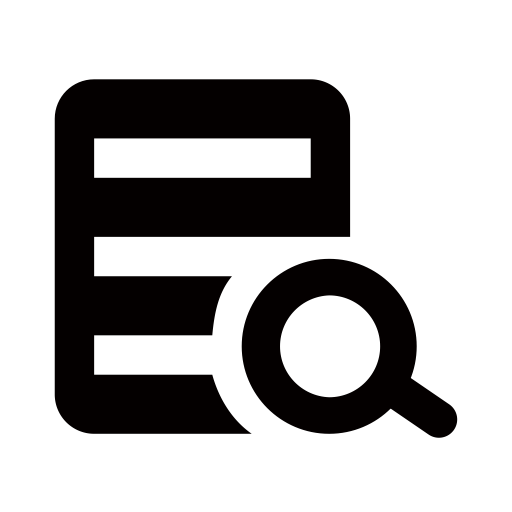 Program Audit svg vector icon