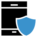 lock, mobile, phone, security svg vector icon