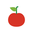 food, fresh, fruit, healthy, vegetarian svg vector icon