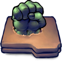 antiquated, desktop, hulk, metaphor!!, smash, ui icon