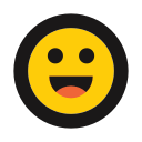 emoji, emot, happy, joy, smile svg vector icon