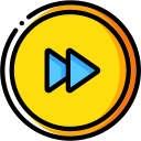 audio, fast, forward, media, media player, music, video player svg vector icon
