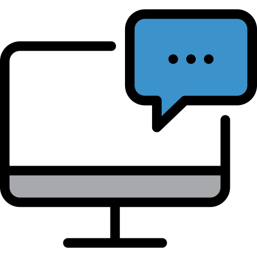 Computer svg vector icon