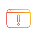 alert, caution, error, exclamation, warning, website svg vector icon