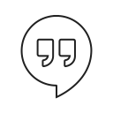 chat, contact, group, hangout, message, social, team svg vector icon