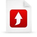file,document,paper,red icon