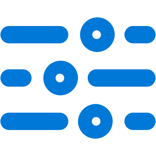 Common Parameter svg vector icon