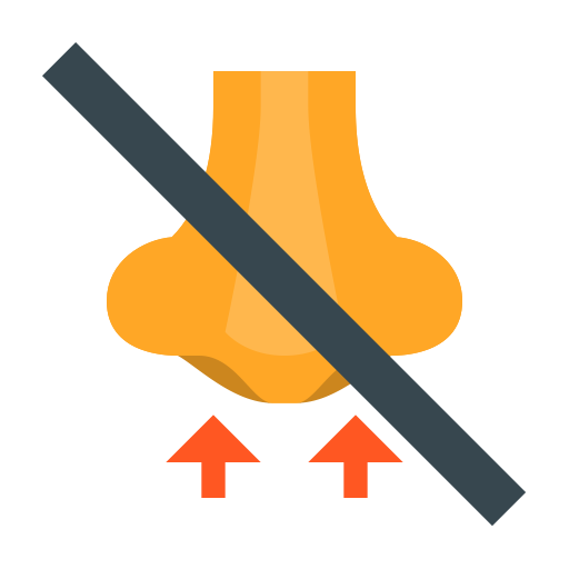 Do Not Inhale svg vector icon