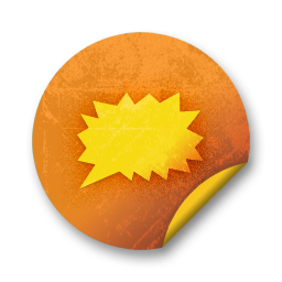orange,grunge,sticker,badge icon