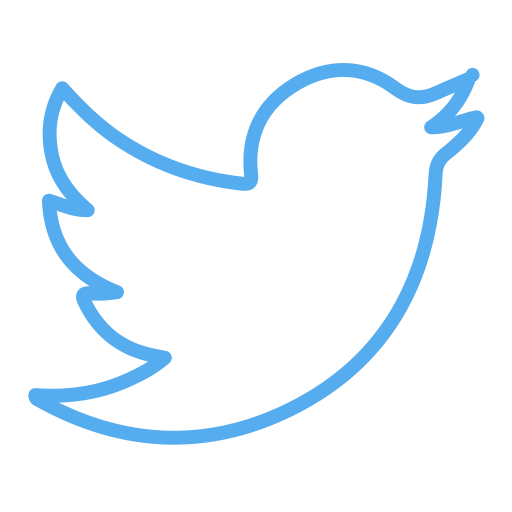 Twitter svg vector icon