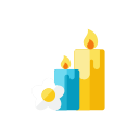 candles svg vector icon