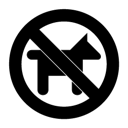 no dog,no,dog,allowed,animal,close,cancel,stop icon