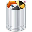 recycle,bin,full,recycle bin,trash can,trash icon