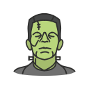halloween, hulk, male, supe hero svg vector icon