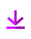 arrow, arrow down, download, export, import, install svg vector icon