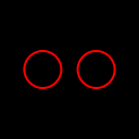flickr, media, share, social svg vector icon