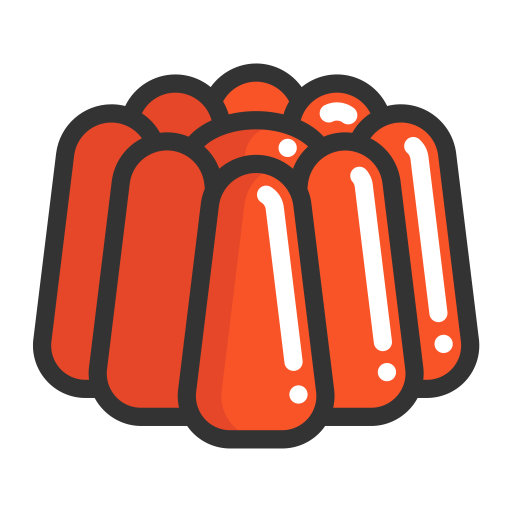 Jelly svg vector icon
