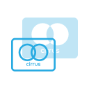 card, cirrus, credit, ecommerce, money, online, pay svg vector icon