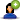 add, blue, female, user icon