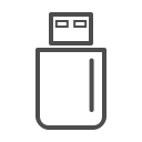 drive, pen, pen drive, pen drive , pen drive line svg vector icon