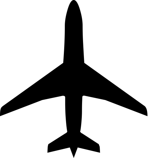 Plane B Aircraft svg vector icon