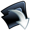 folder,down,descend,download,fall,decrease,descending icon
