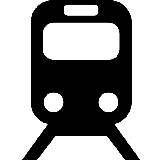 Train svg vector icon