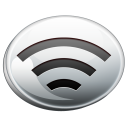 wireless,silver icon