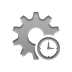 gear,clock icon