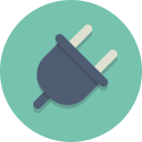 plug svg vector icon