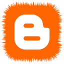 blogger, media, social svg vector icon