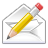 mail,write,envelop,message,email,letter,writing,edit icon