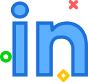 brand, linkedin, logo, network, social svg vector icon