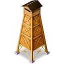 yagura,hot,spring,tower,architecture,building icon