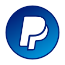 circle, gradient, gradient , , paypal, social media svg vector icon