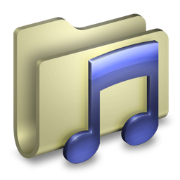 folder, itunes, music icon