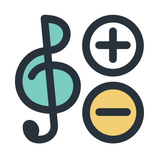 Color Block Volume Control svg vector icon