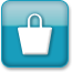 bluestyle,shopping icon
