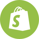 circle, ecommerce, round , shopify svg vector icon