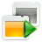 document, presentation, start icon