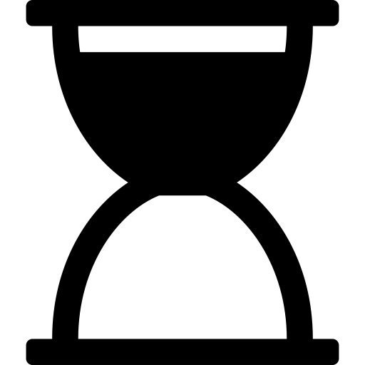 Hourglass svg vector icon